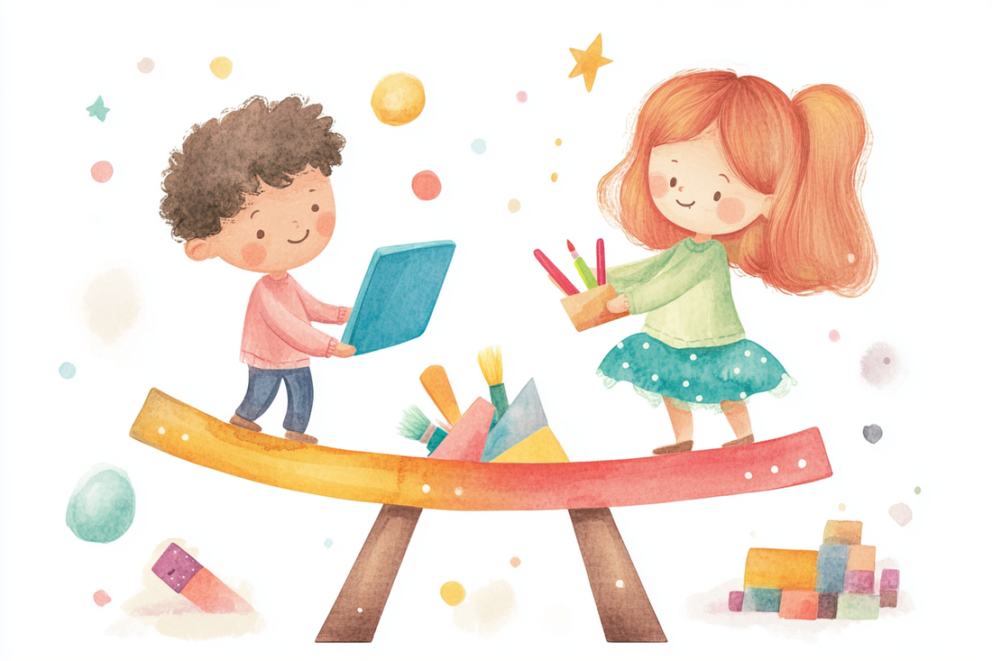 Balancing Screen Time with Creative Business Activities